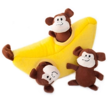 ZippyPaws Burrow opice v banáne 25 cm