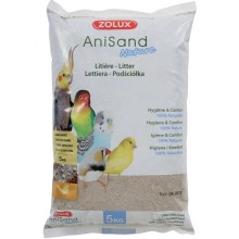 Zolux AniSand Nature piesok s mušľami do vtáčích klietok 5 kg