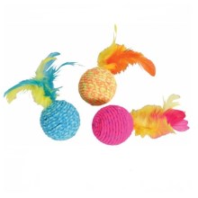 Zolux Elastic Ball hračka pre mačky MIX farieb 11 cm